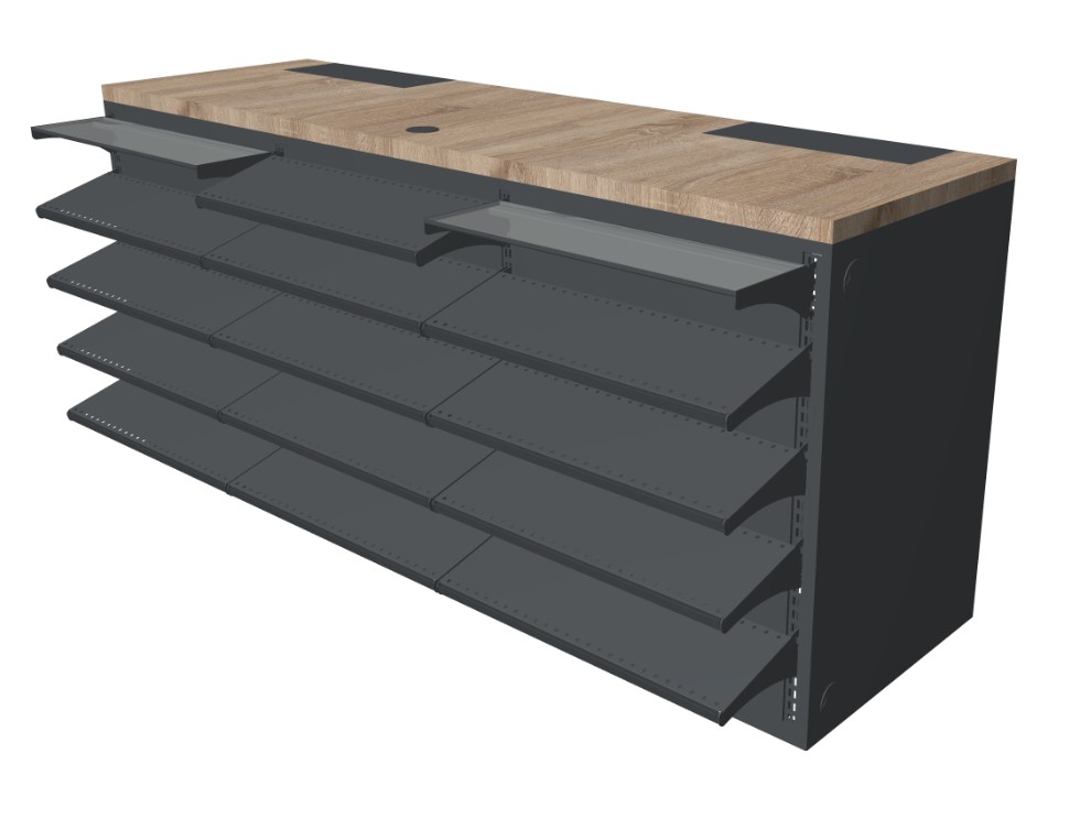 Прикаса трьохсекційна