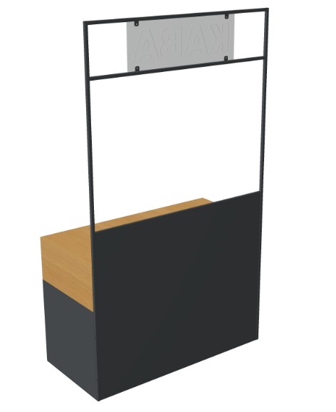 Кава-модуль з диспенсерами, смітником та світловим логотипом