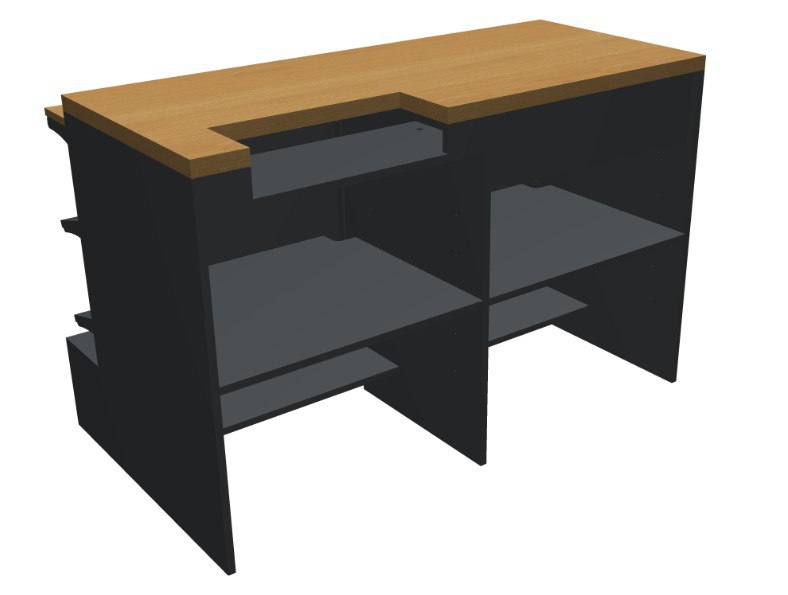 Прикаса двохсекційна з подіумом