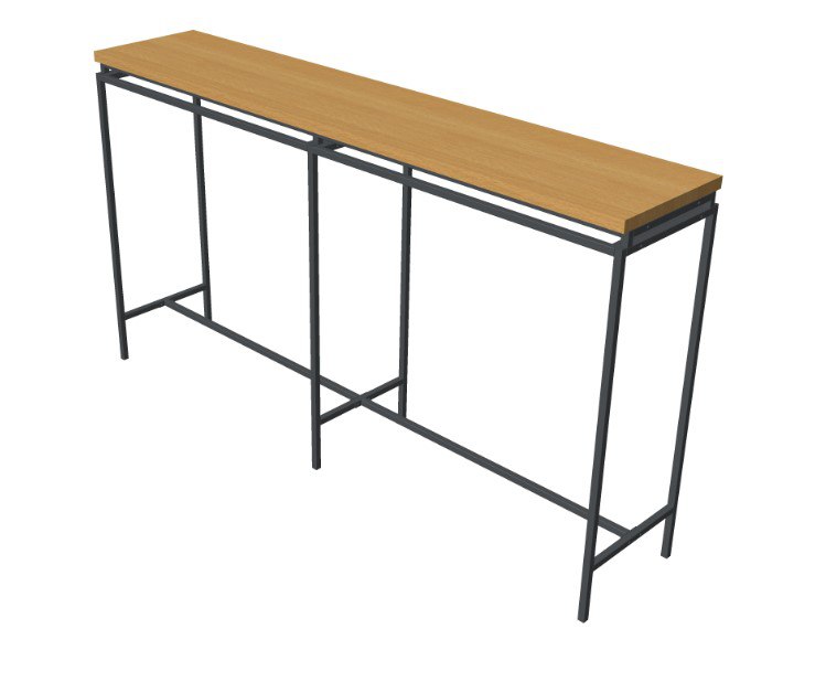 Стіл клієнта високий з перемичкою